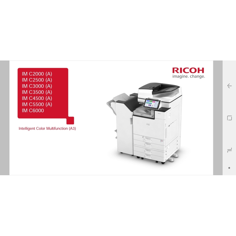 IM C4500 RICOH MULTIFUNZIONE CAMPANIA SALERNO