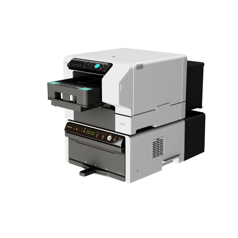 Ricoh Ri 100 stampacapi DTG - Direct to Garment stampa direttatessuto